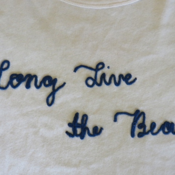 SOLD EUC Madewell Long Live the Beach T-Shirt - Picture 3 of 4